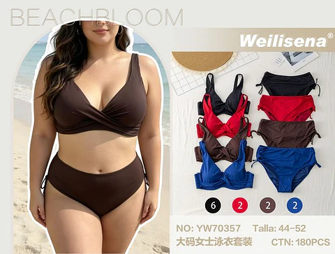 TRAJE DE BAÑO EXTRA LINDA YW70357