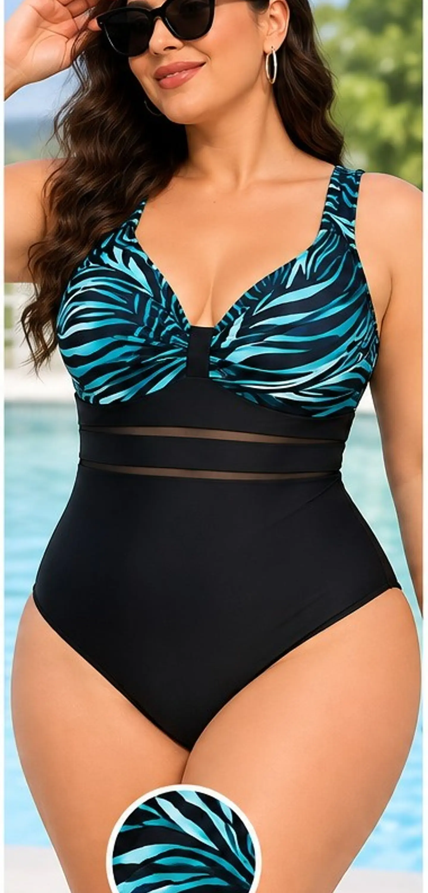 TRAJE DE BAÑO COMPLETO EXTRA LINDA YW70361 3
