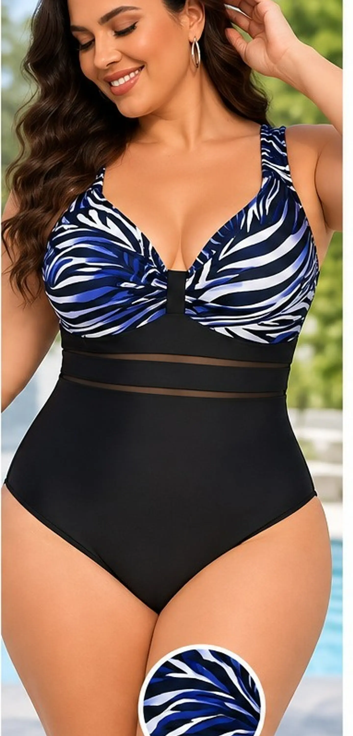 TRAJE DE BAÑO COMPLETO EXTRA LINDA YW70361 5
