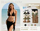 TRAJE DE BAÑO 3PCS YW70363 - Miniatura 1