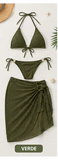 TRAJE DE BAÑO 3PCS YW70363 - Miniatura 4
