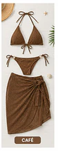 TRAJE DE BAÑO 3PCS YW70363 - Miniatura 5