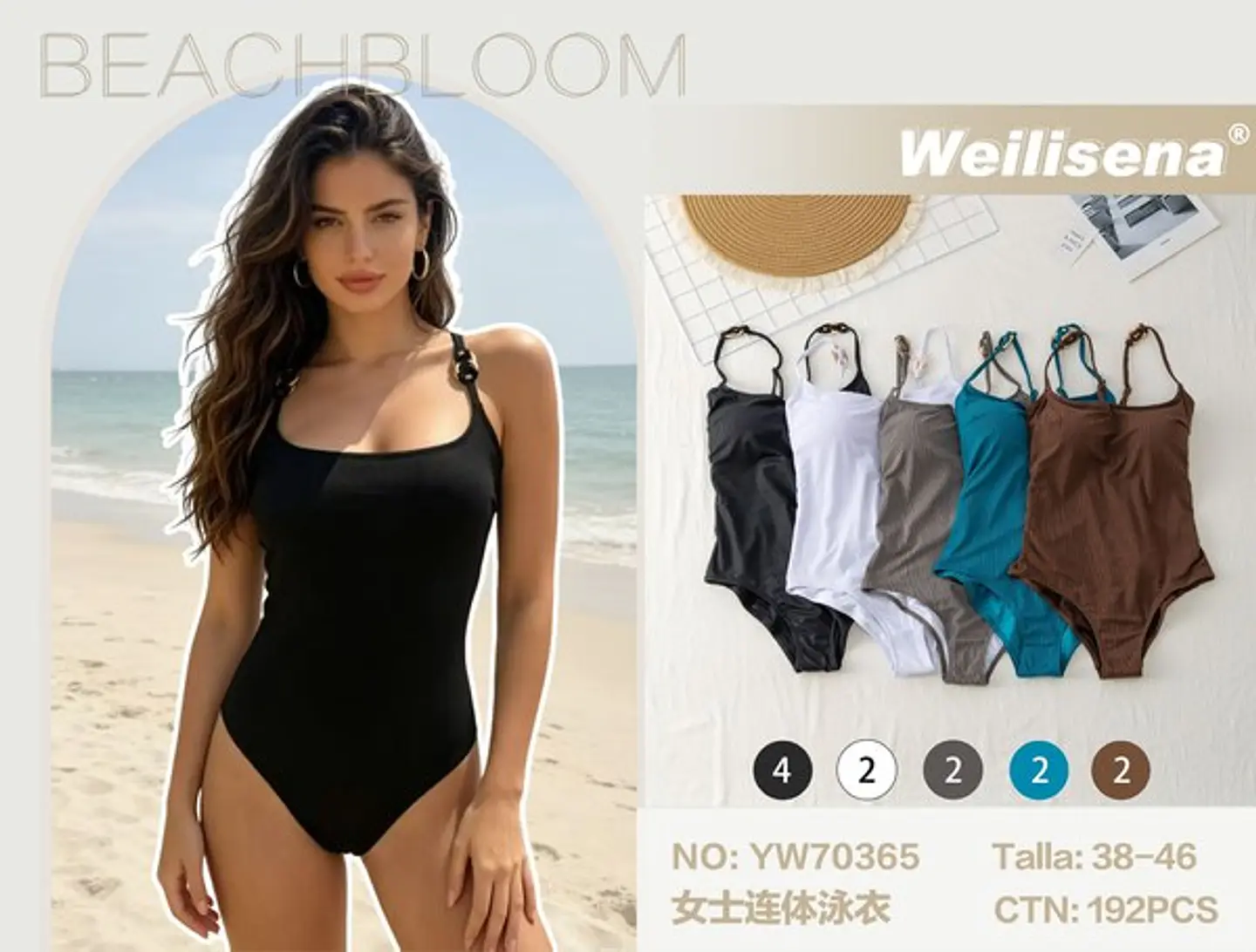 TRAJE DE BAÑO BODY YW70365 1