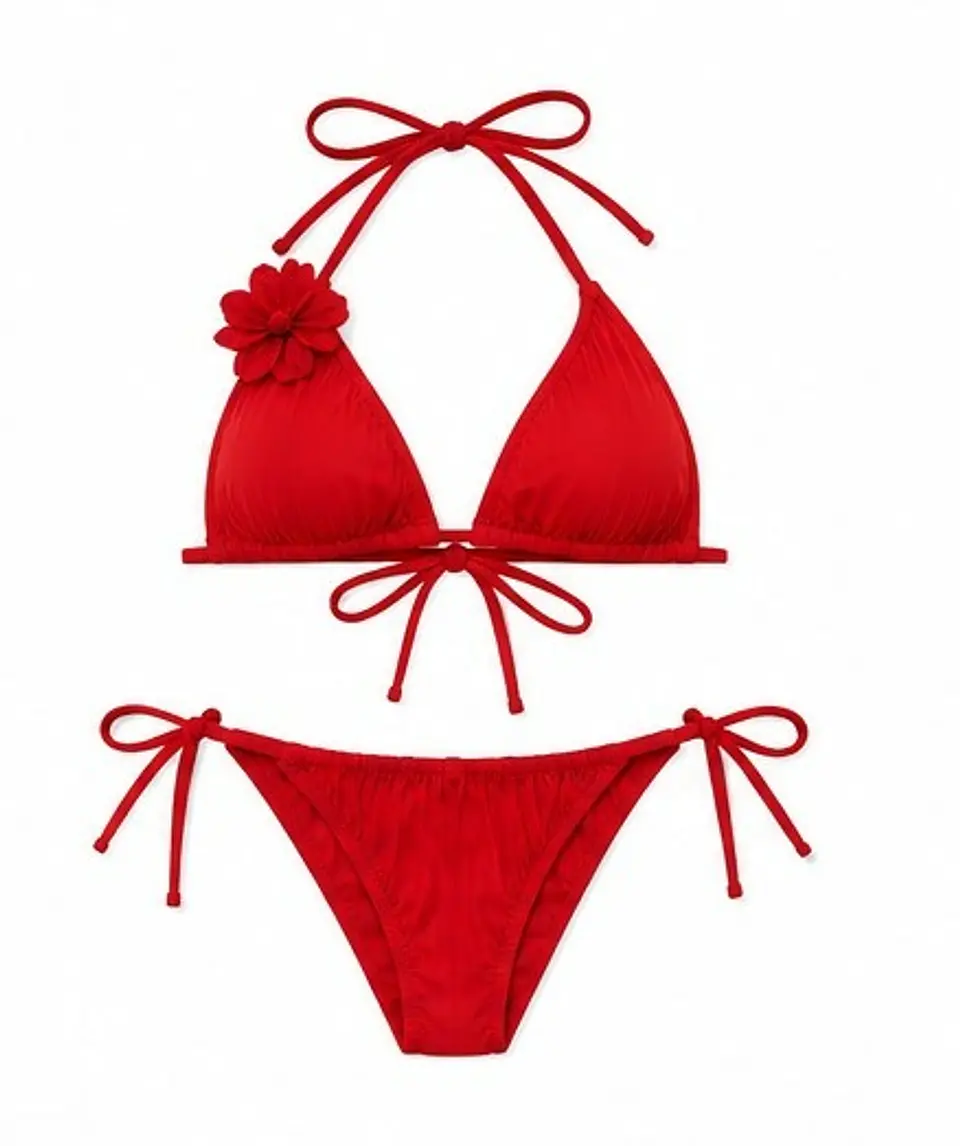TRAJE DE BAÑO 2PCS YW70366 4