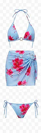 TRAJE DE BAÑO FLOREADO YW70375 - Miniatura 4