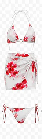 TRAJE DE BAÑO FLOREADO YW70375 - Miniatura 5