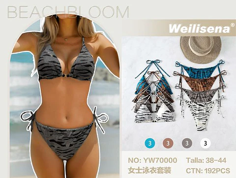 TRAJE DE BAÑO 2PCS YW70000