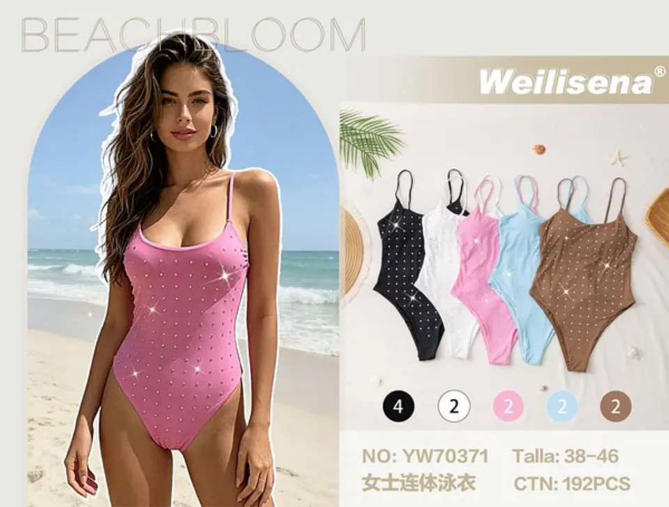 DOCENA TRAJE DE BAÑO YW70371 1
