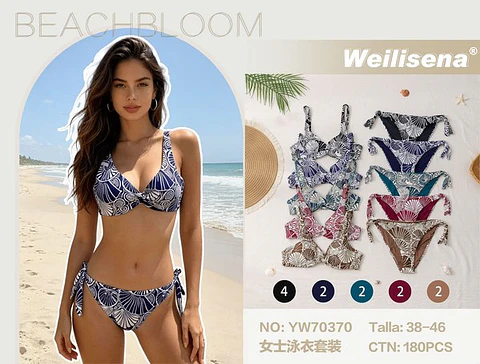 TRAJE DE BAÑO DAMA YW70370
