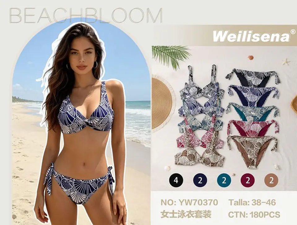 DOCENA TRAJE DE BAÑO YW70370 1