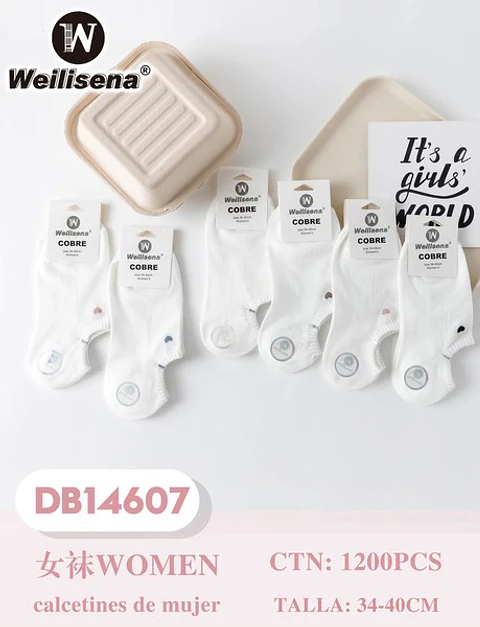 DOCENA CALCETA DAMA DB14607