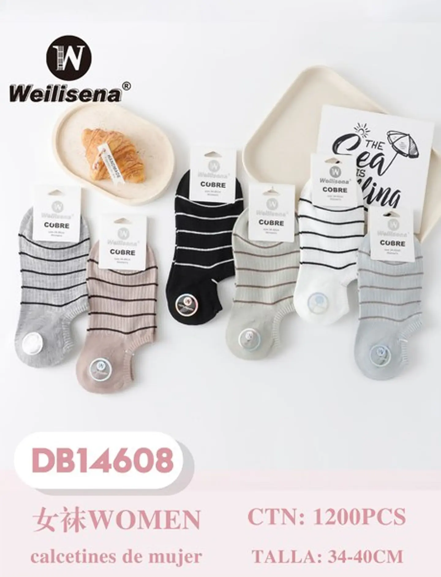DOCENA CALCETA DAMA DB14608 1