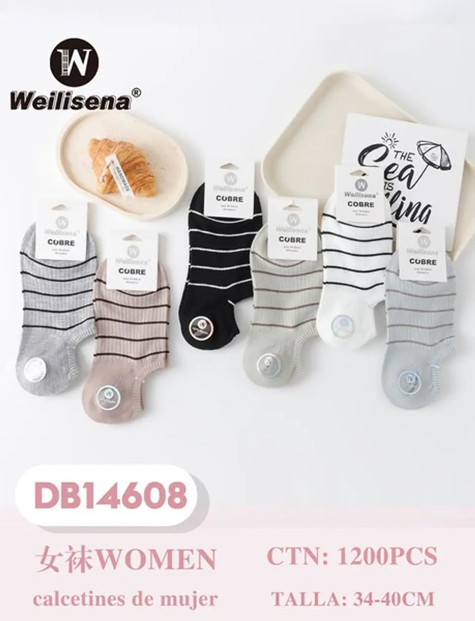 DOCENA CALCETA DAMA DB14608 1