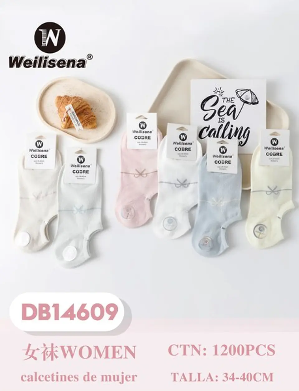 DOCENA CALCETA DAMA DB14609 1
