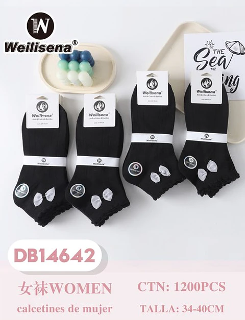 DOCENA CALCETA DAMA MUJER DB14642