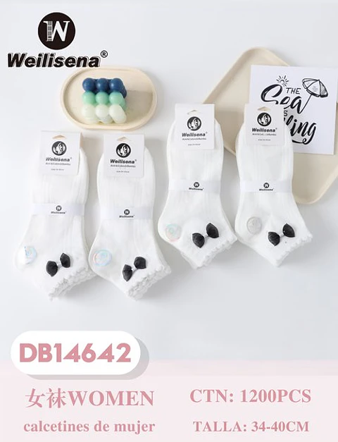DOCENA CALCETA DAMA MUJER DB14642