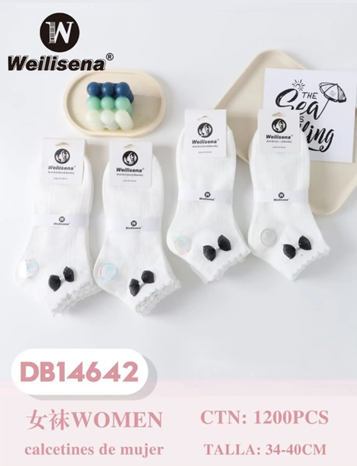 DOCENA CALCETA DAMA MUJER DB14642 2