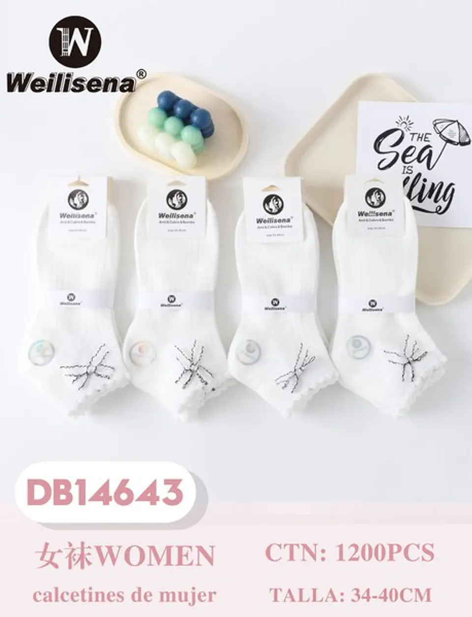 DOCENA CALCETA DAMA DB14643 1