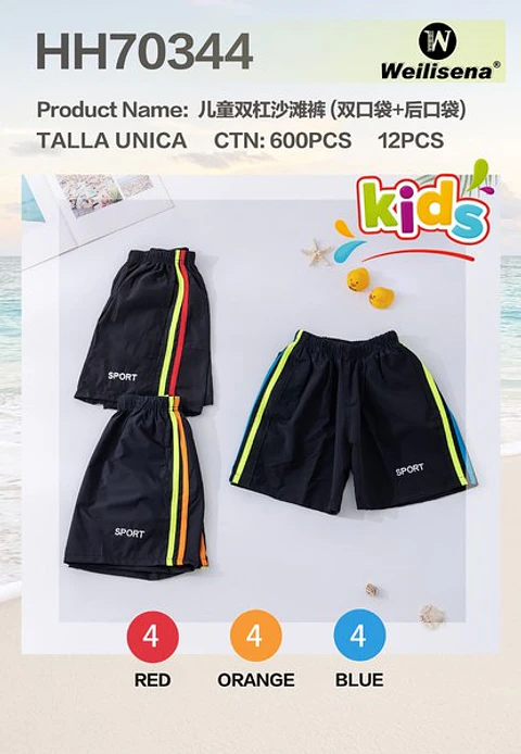 SHORT PARA PLAYA DE NIÑO HH70344