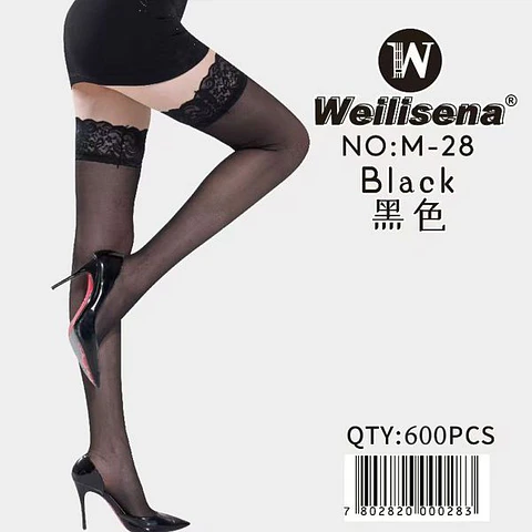 MEDIA PANTY CON ENCAJE M-28