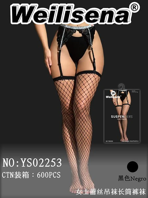 MEDIA PANTY MALLA CON LIGUERO YS02253