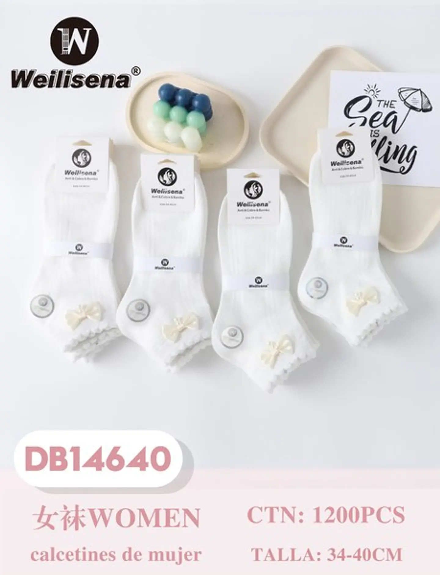 DOCENA DE CALCETAS DE DAMA DB14640 2