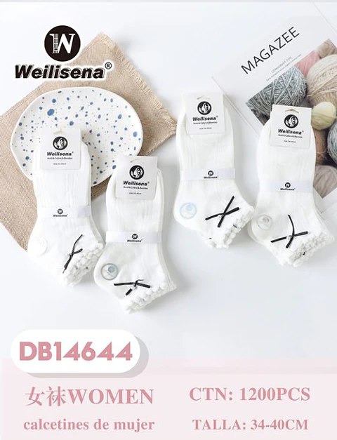 DOCENA DE CALCETAS DE MUJER DB14644