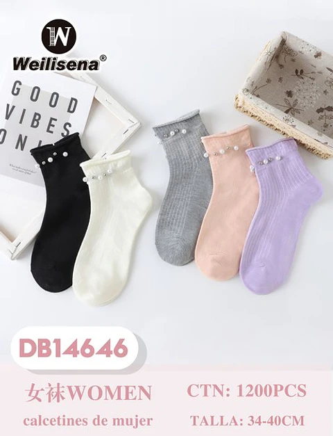 DOCENA DE CALCETAS DE BAMA DB14646