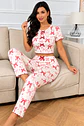 PIJAMA MUJER PANTALON + POLERA 60366 - Miniatura 3
