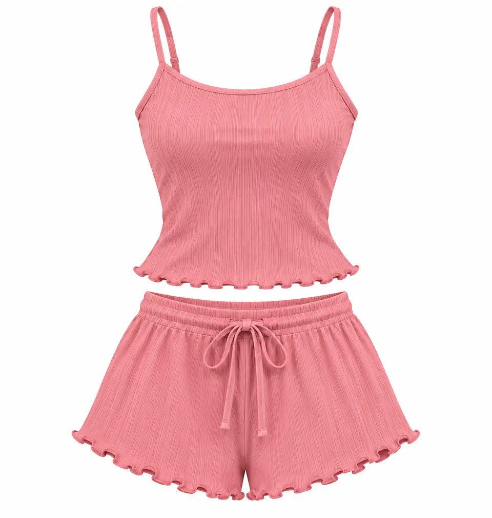 PIJAMA SHORT+POLERA 60396 2