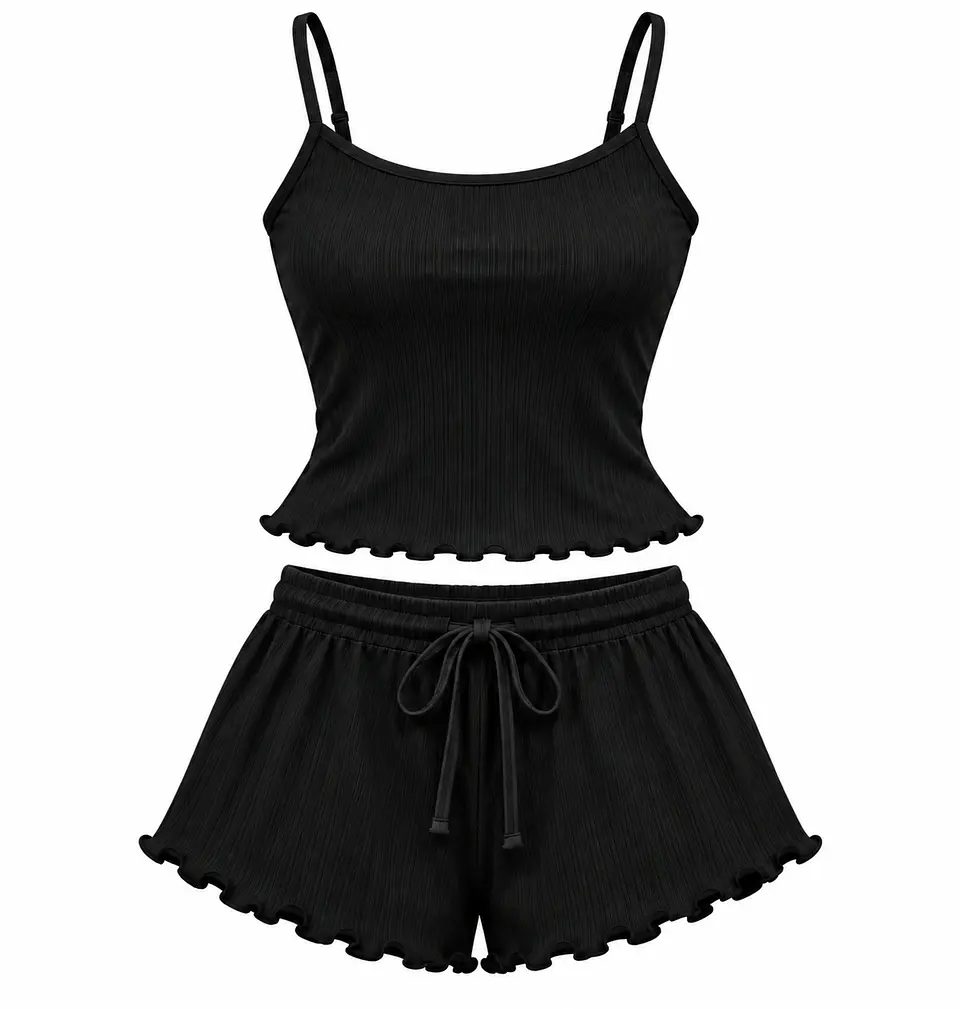 PIJAMA SHORT+POLERA 60396 4