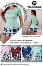 PIJAMA 2PCS SHORT + POLERA 60404 - Miniatura 1