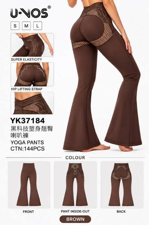 CALZA FLARE COMPRESION DE ABDOMEN Y REALCE DE GLUTEO YK37184
