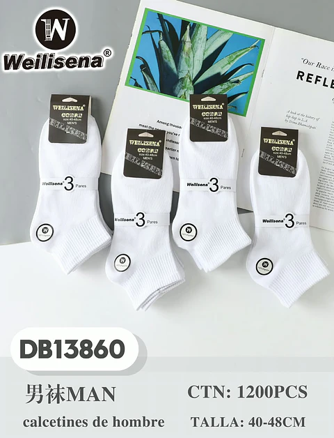 DOCENA DE CALCETINES PARA HOMBRE DB13860