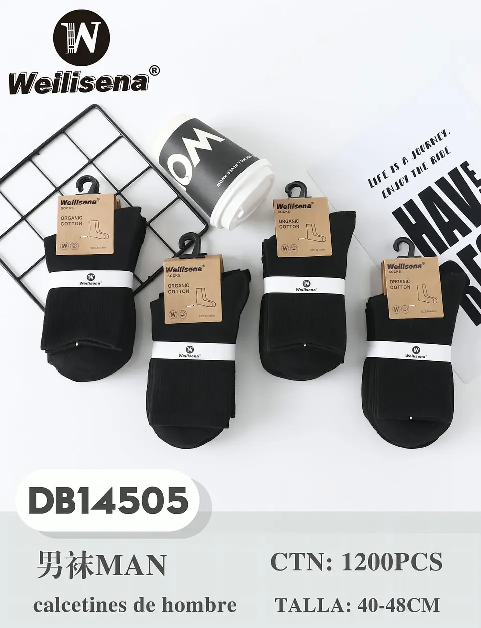 DOCENA DE CALCETINES PARA HOMBRE DB14505 2