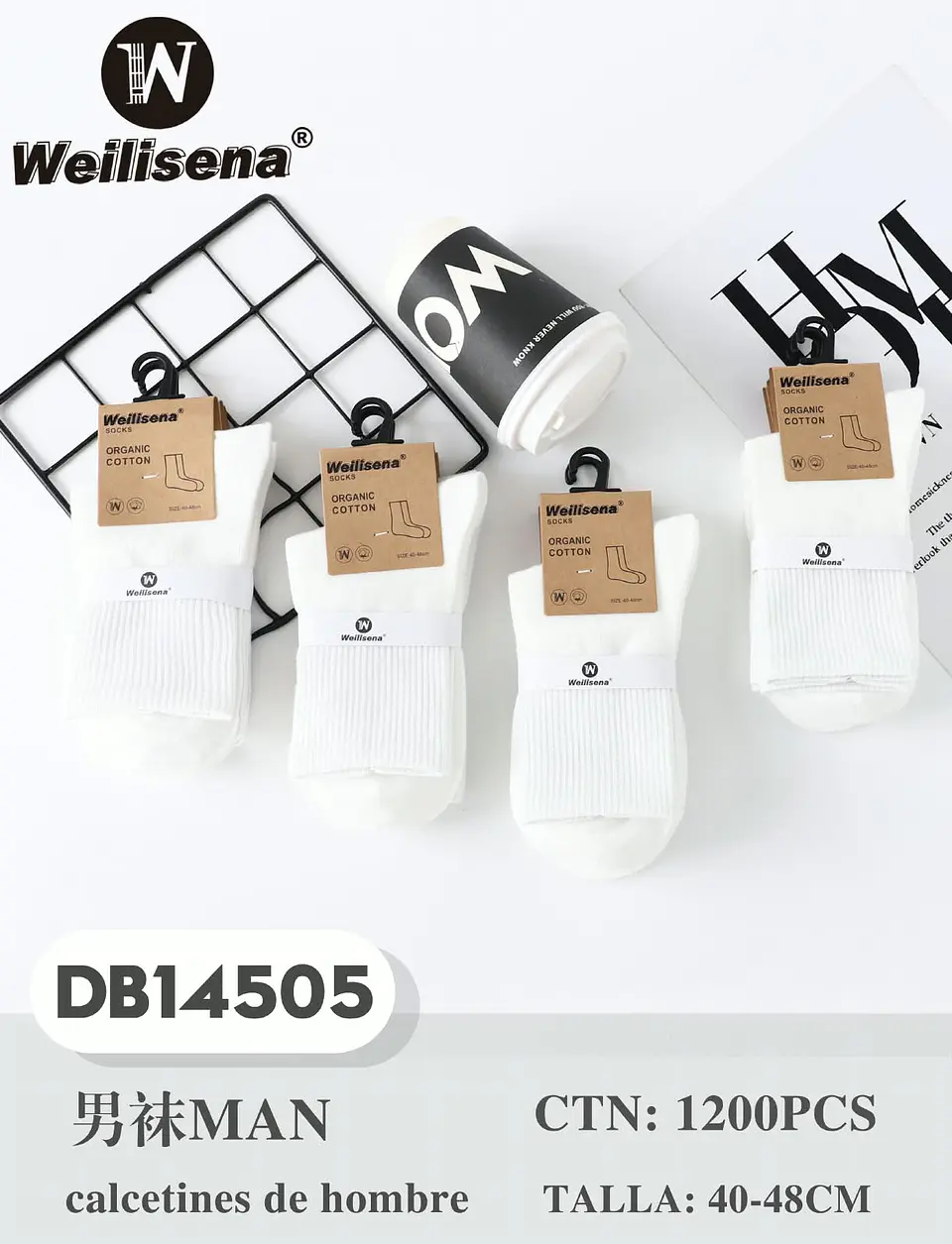 DOCENA DE CALCETINES PARA HOMBRE DB14505 3