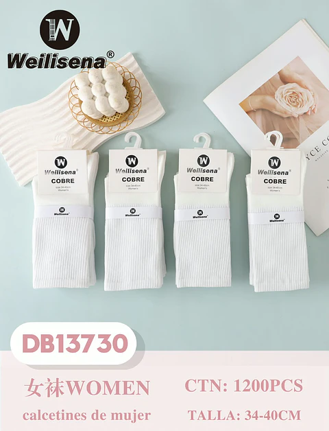 DOCENA DE CALCETINES PARA MUJERDB13730
