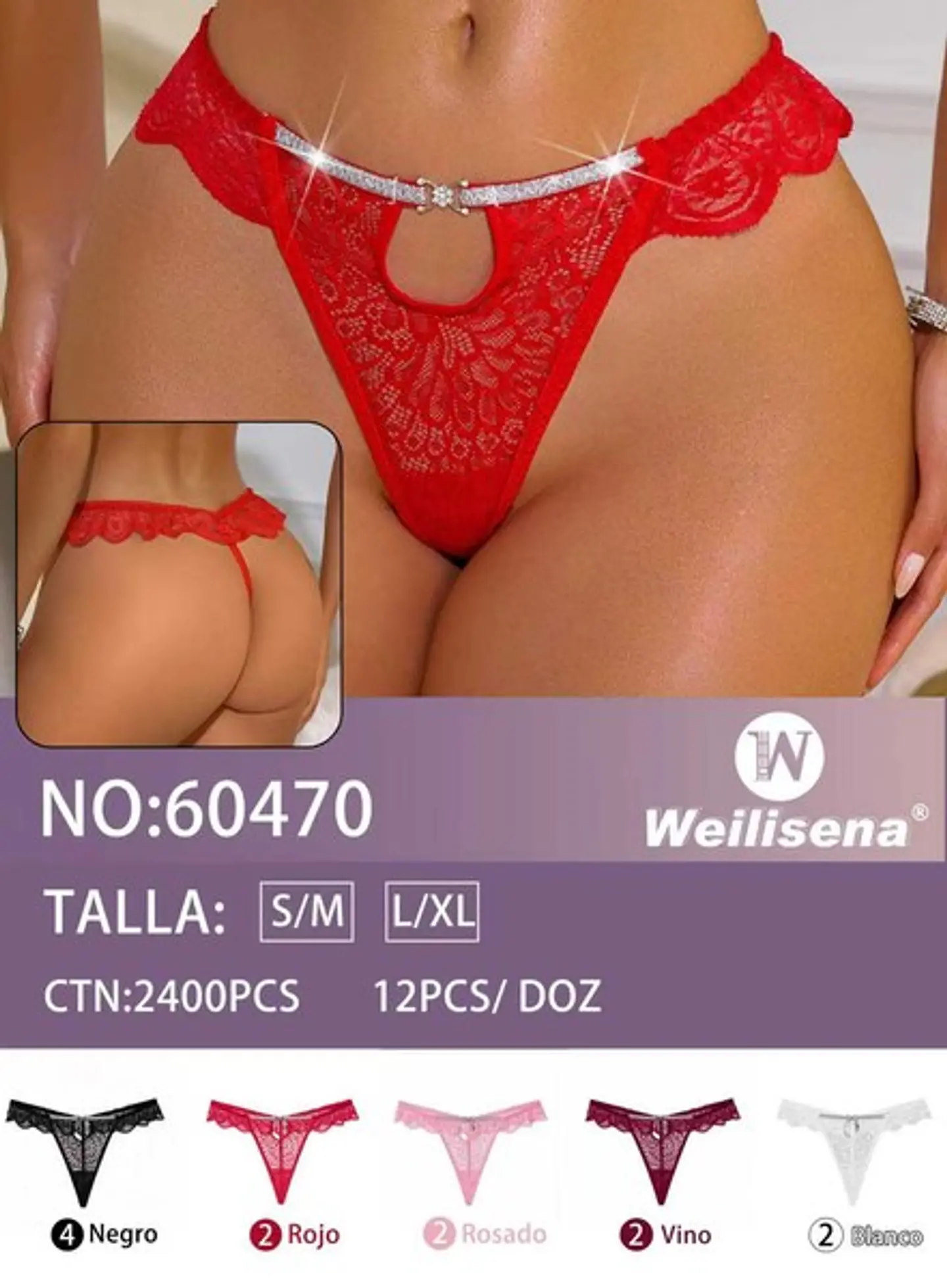 DOCENA DE COLALE CON DETALLE DE BRILLO 60470 1
