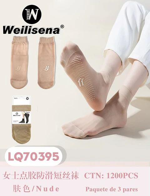 PACK 60 PARES CALCETAS TIPO PANTY LQ70395