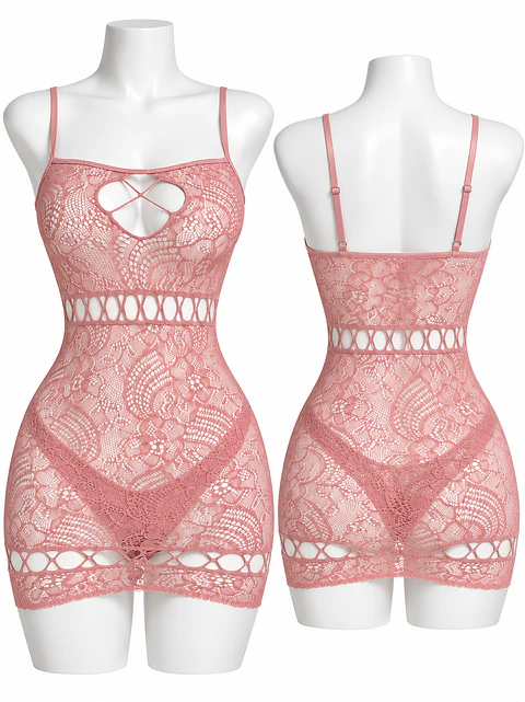 VESTIDO DE MALLA YS02121