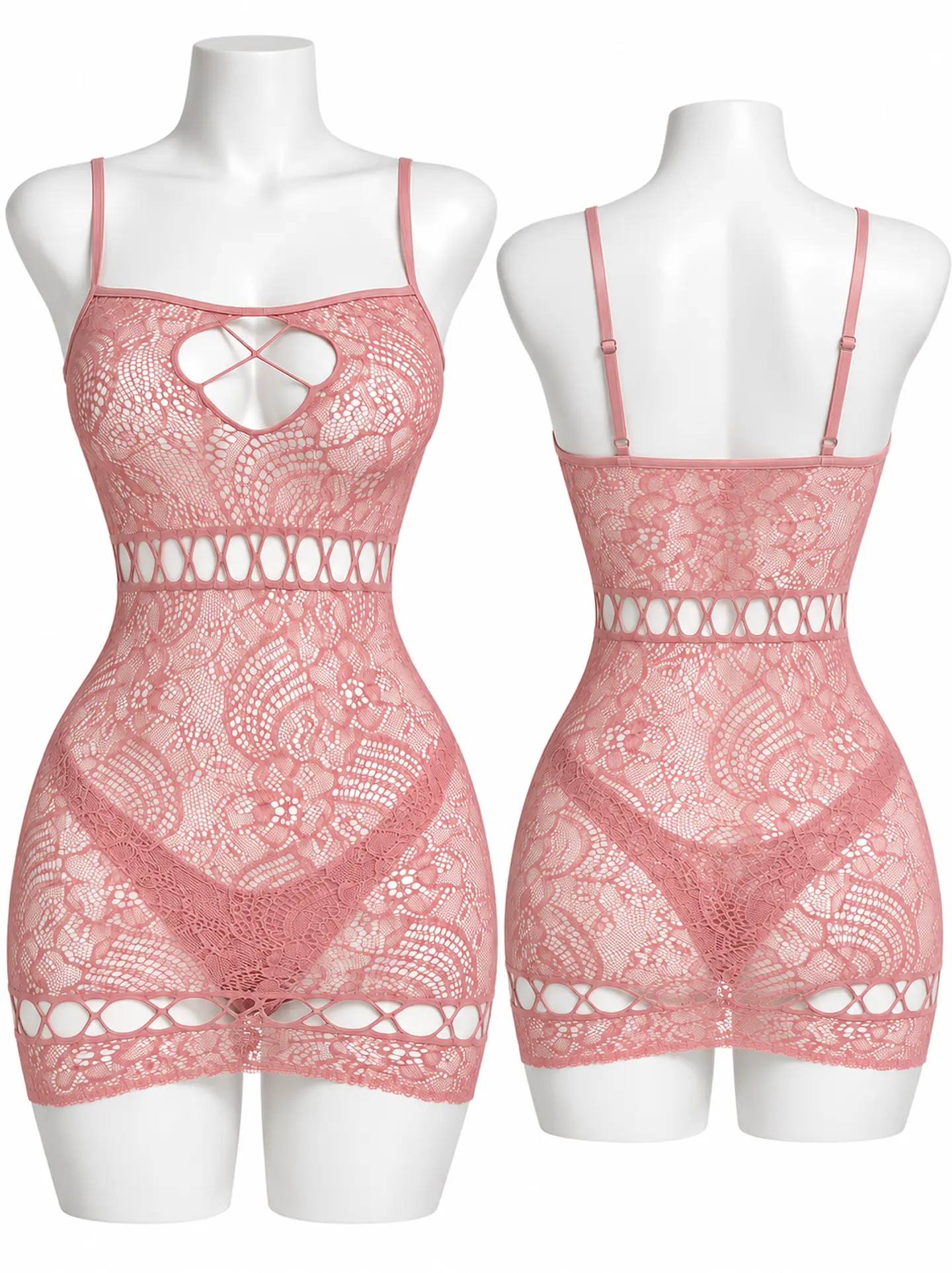 VESTIDO DE MALLA YS02121 2