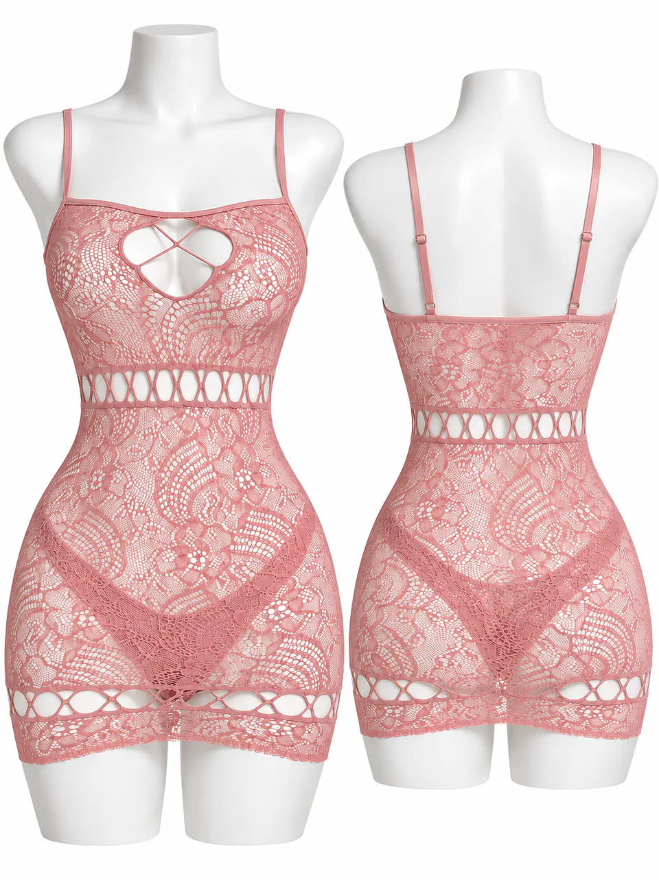 VESTIDO DE MALLA YS02121 2