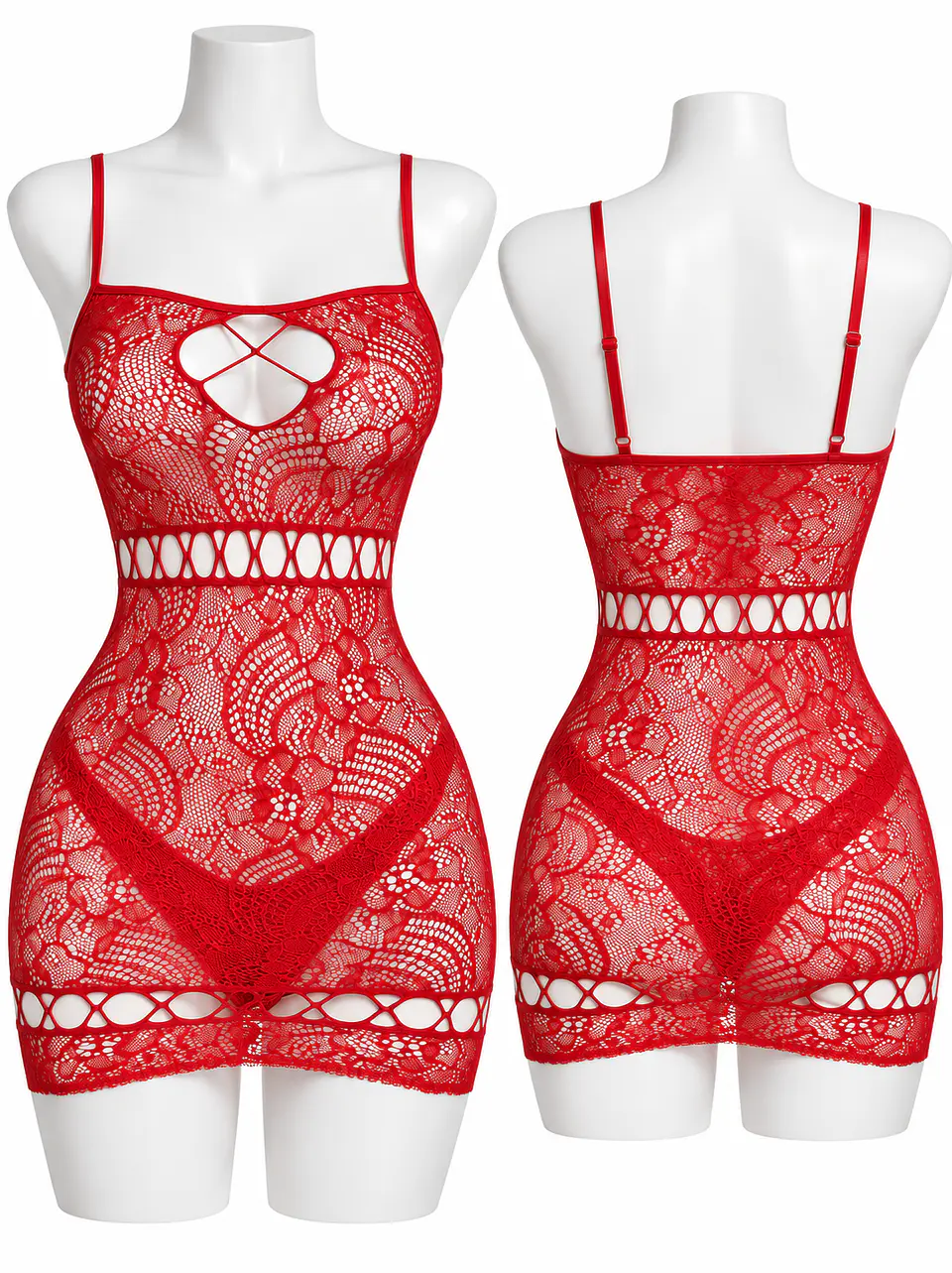 VESTIDO DE MALLA YS02121 3