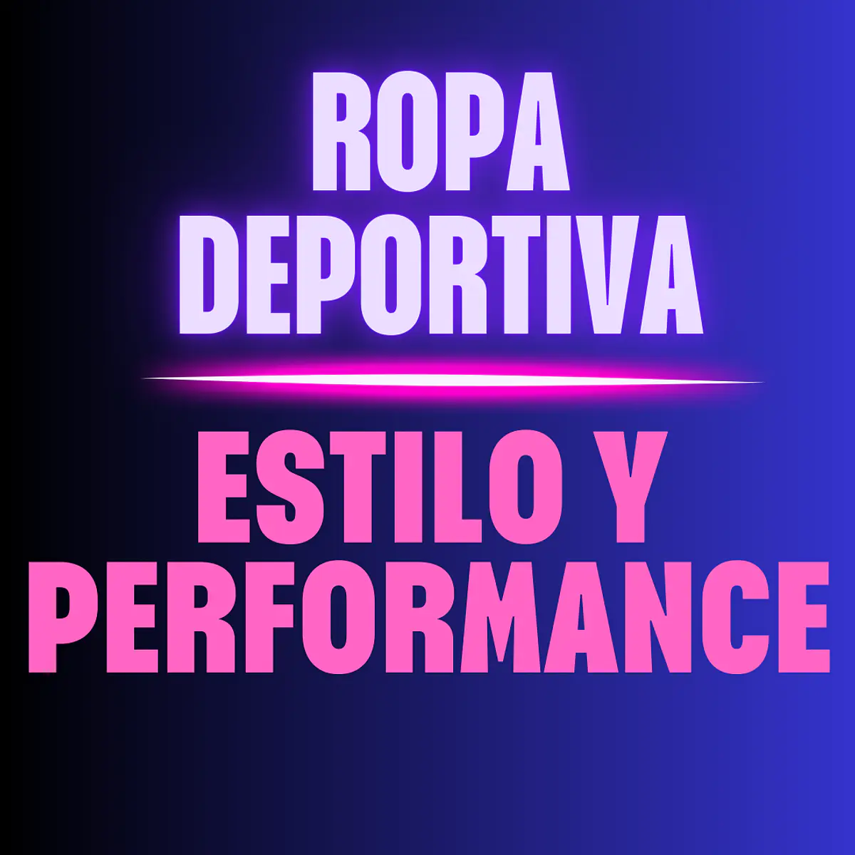 ROPA DEPORTIVA 