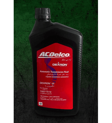 Dexron Atf Vi Liquido Transmisión Automática Acdelco 1L