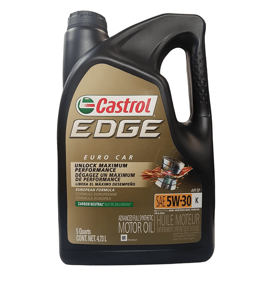 5W30K 5Litro API SP Aceite Castrol Edge Sintético