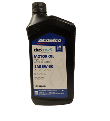 5w30 Dexos2 Api SN ACEA C3 Aceite ACDelco Full Sintético 