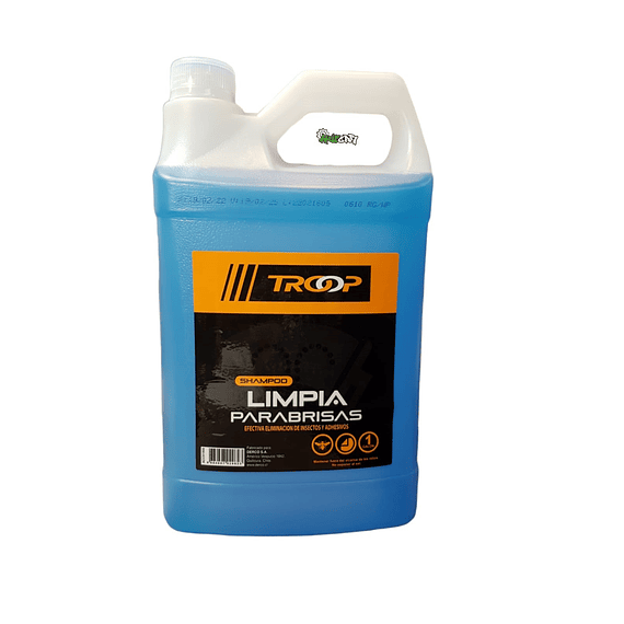 Shampoo Limpia Parabrisas TROOP 1Galon