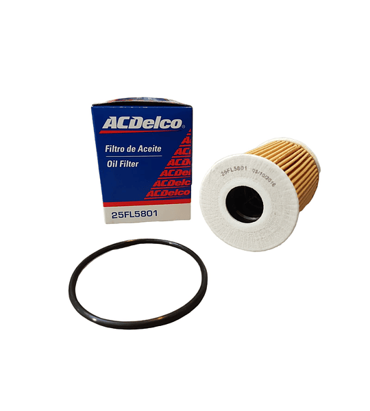 Hu719/3x / 25FL5801   Filtro De Aceite Acdelco Chevrolet / Optra / Cruze / Captiva