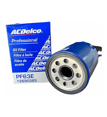 PF63E / ACDOIL008 Filtro De Aceite Chevrolet Silverado 5.3 2019 ACDelco